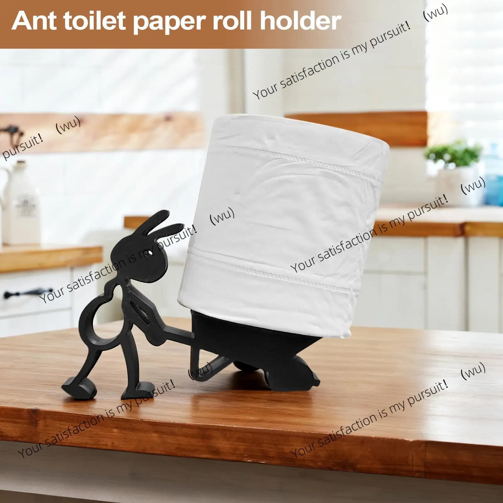 Porta carta igienica a forma di formica, simpatico dispenser per tovaglioli, adatto per bagni, cucine, camper e articoli per la decorazione della casa
