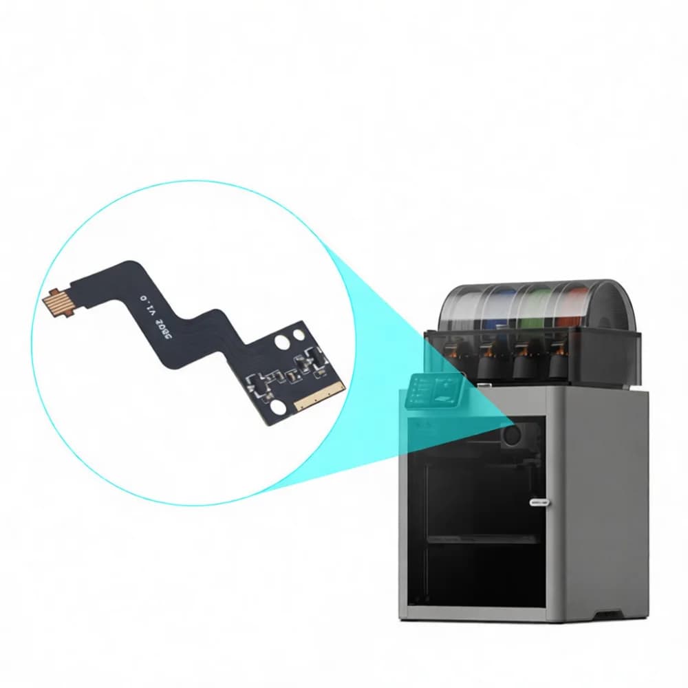 Filament Runout Detector Sensor Board Cable Replacement For Bambu Lab P2S 3D Printer Extruder Component Repair Supply