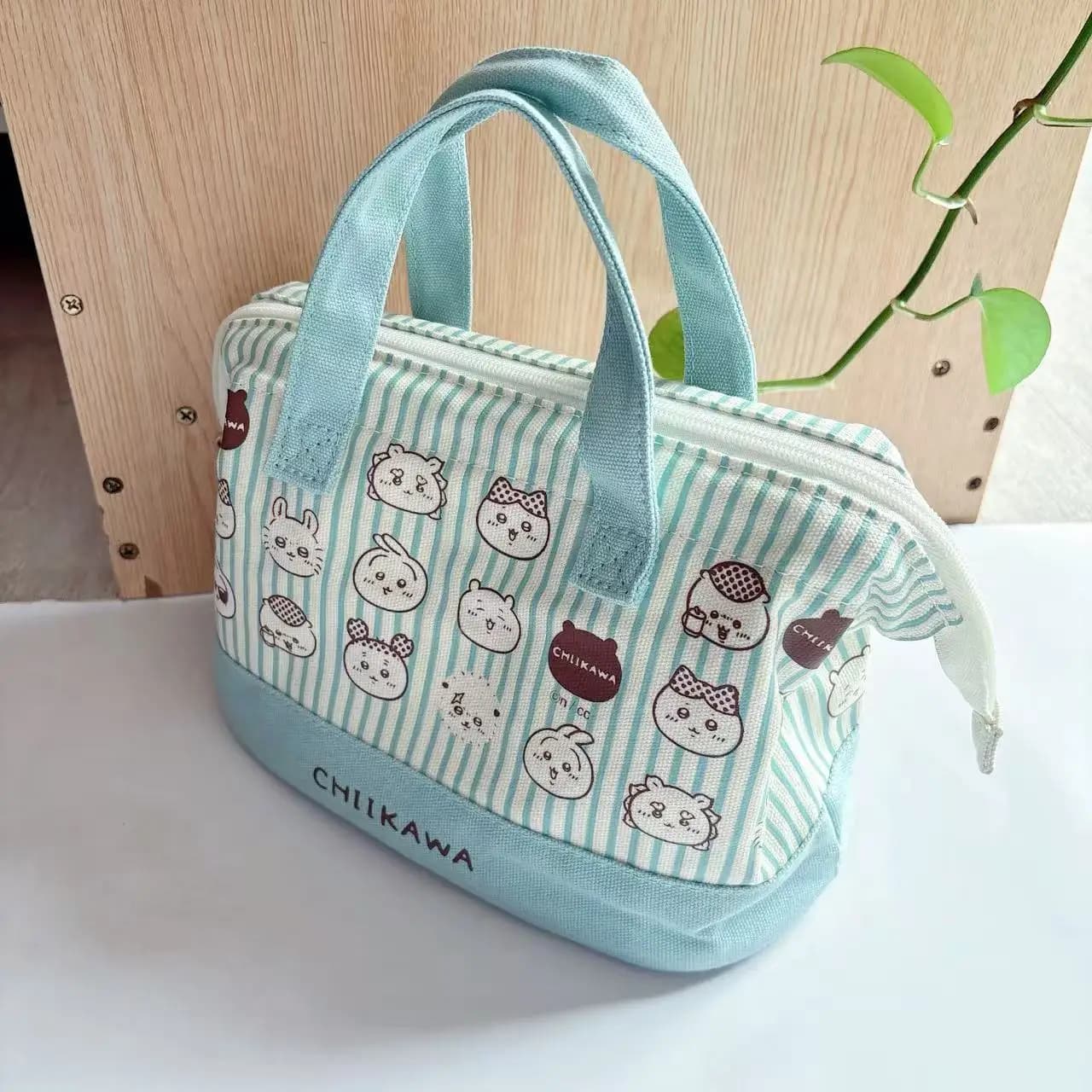 Borsa Termica per Pranzo JIYI, Contenitore Portatile Kawaii Hachiware Usagi, Porta Pranzo per Studenti e Ufficio