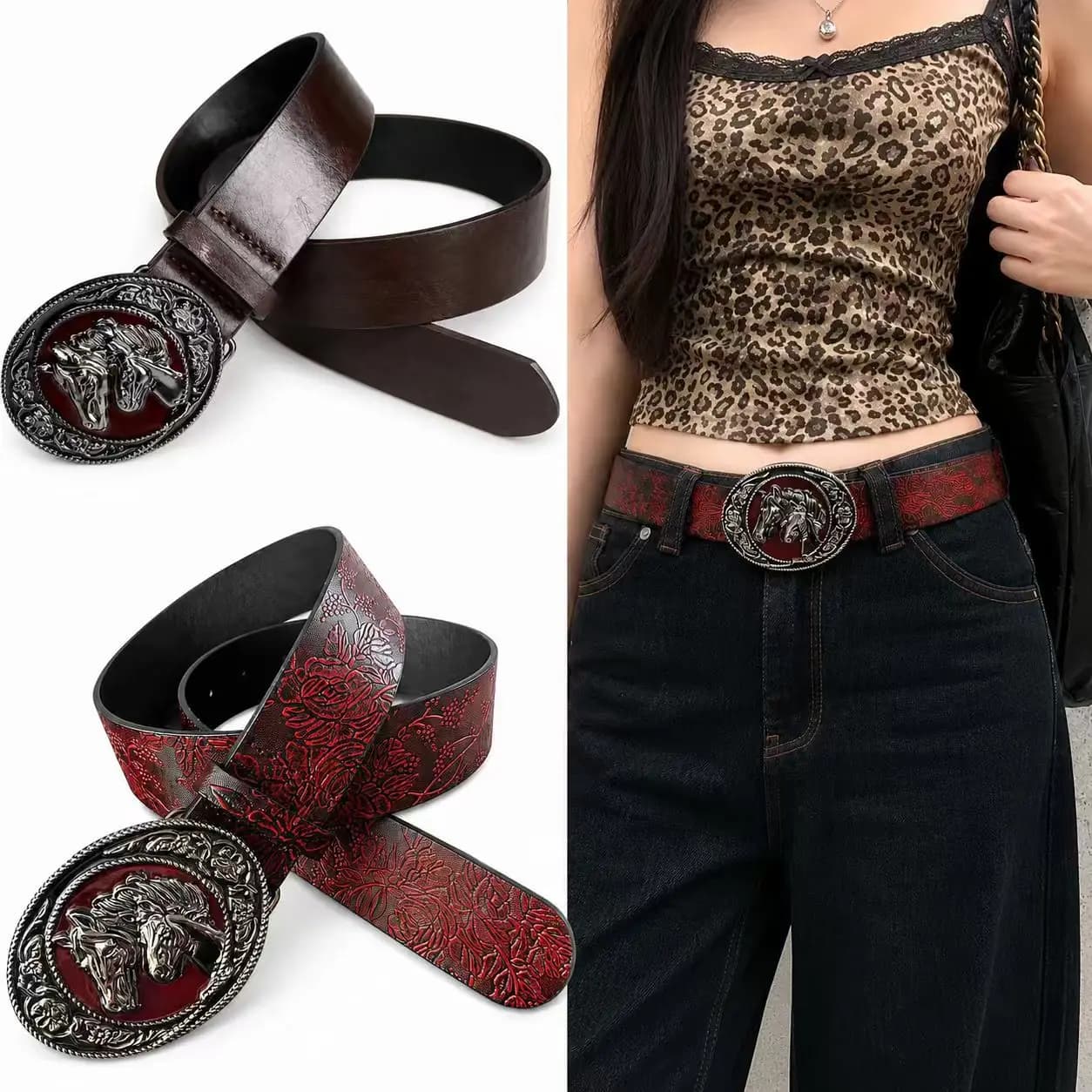 New Fashion Belt Male Cross High-end Luxury Designer Punk Jeans Belt for Men and Women Gothic Accessories Black Waistband
