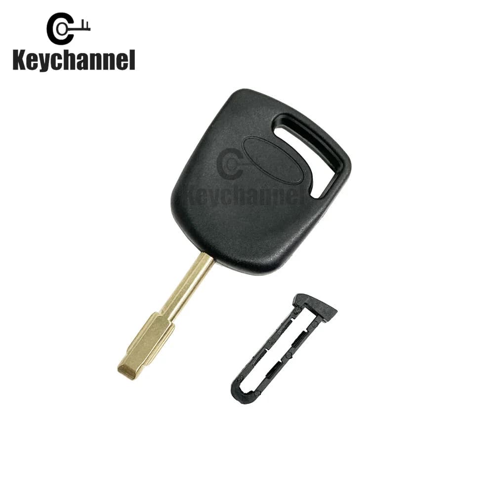 Keychannel 10 Pz/lotto Chiave Transponder Borsette Caso FO21 Chiave di Ricambio Testa Chiave Auto Chip Chiave Per Ford Focus Mondeo Transit Fiesta Fusion