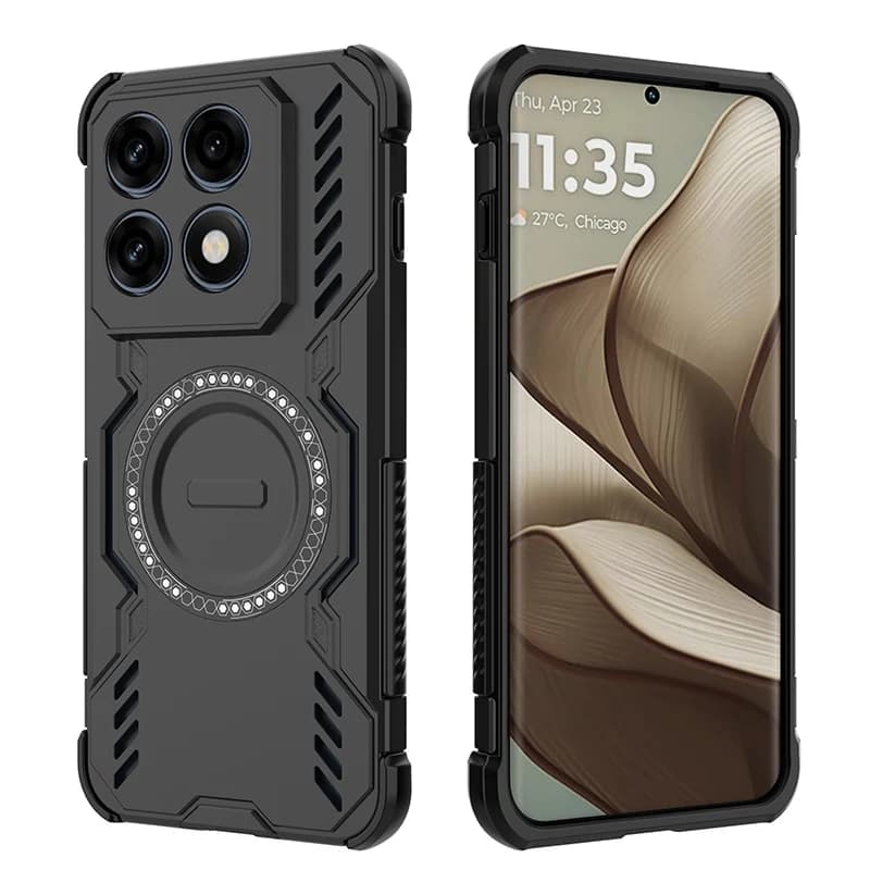 For Motorola Signature Phone Case Moto Edge 70 Air Pro 50 60 Fusion 50 60 70 Heat Dissipation Magnetic Wireless Charging Cover