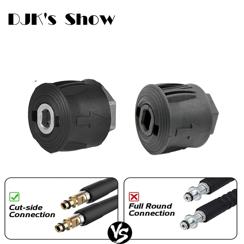 Connettore per pistola per idropulitrice ad alta pressione M22 per Karcher K2 K3 K4 K5 K6 K7 Convertitore per tubo ugello adattatore per pulizia auto