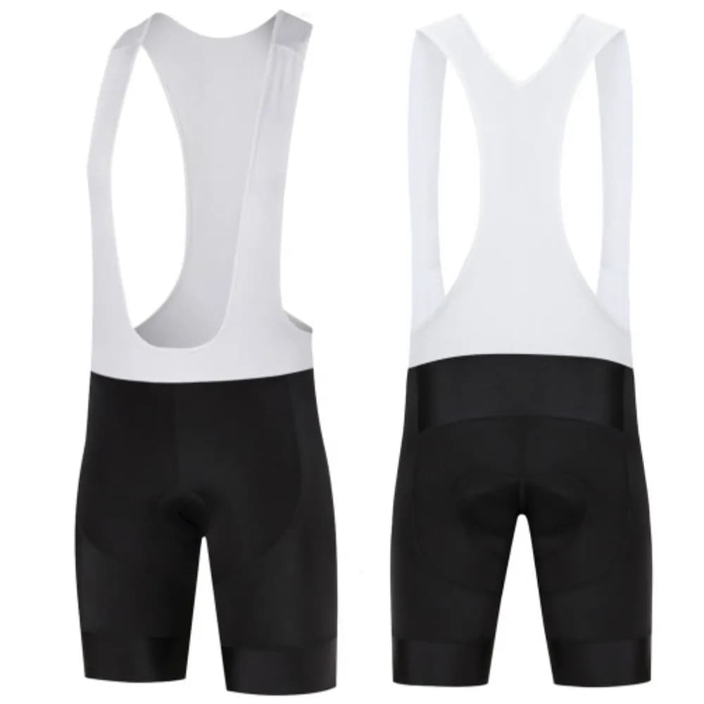 Pantaloncini da Ciclismo Senza Cuciture per Uomo, Imbottitura 9D in Gel, Pantaloncini con Bretelle MTB Pro, Abbigliamento Traspirante per Bici
