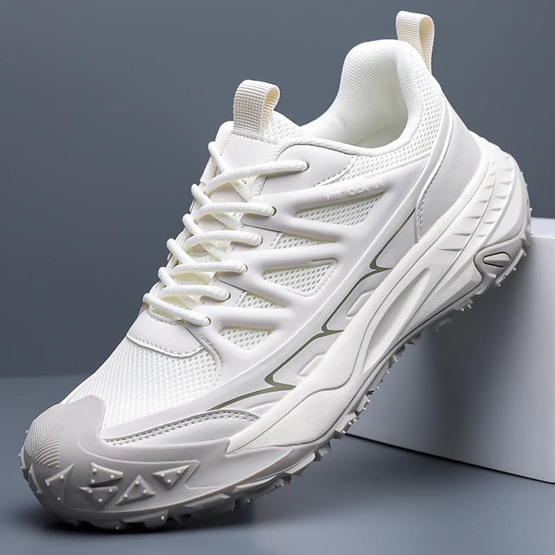 Men Sports Shoes Outdoor Breathable Jogging Sneakers Male Casual Mesh Anti-slip Lace Up Running Shoe Walking Athletic Footwear