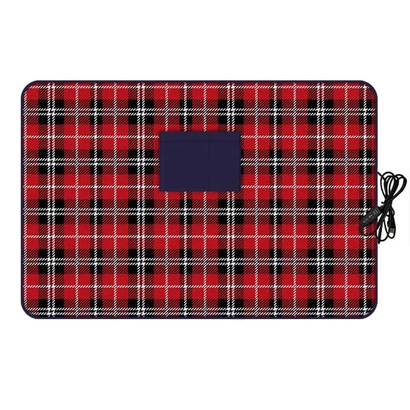 Coperta riscaldata elettrica Coperta per scialle riscaldante per auto USB Coperta per ginocchio elettrica pieghevole per campeggio su strada