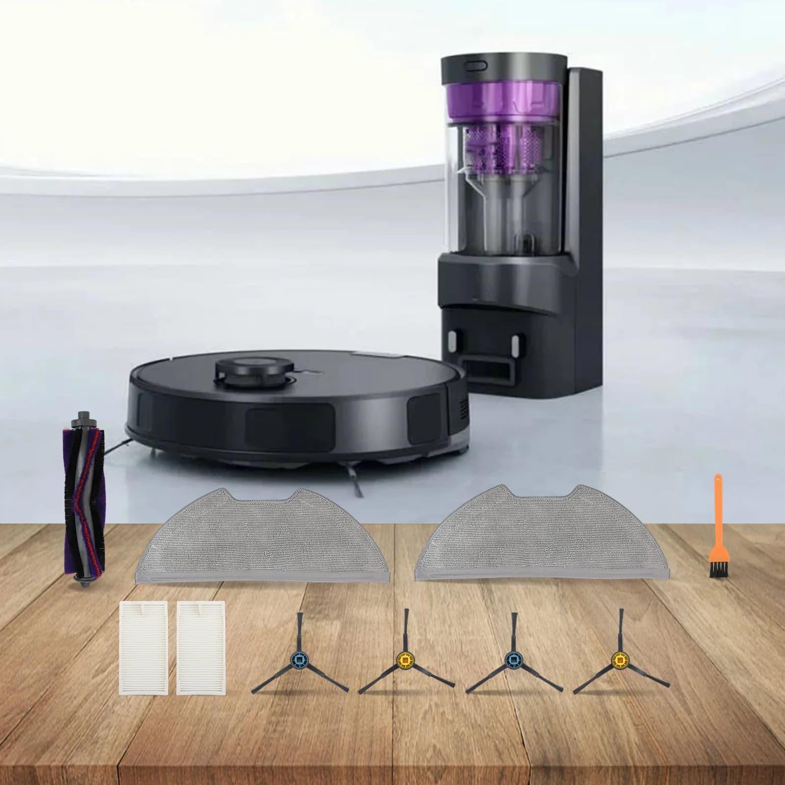 Parti di ricambio Accessori per Eureka E10s Robot Aspirapolvere Filtro Mop Strumenti per la pulizia della casa Accessori Pulizia