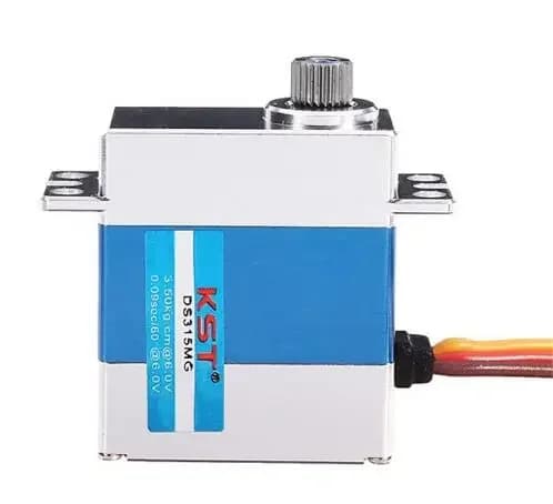 Servocomando digitale in metallo KST DS315MG per elicotteri RC 450 e accessori per aeromobili