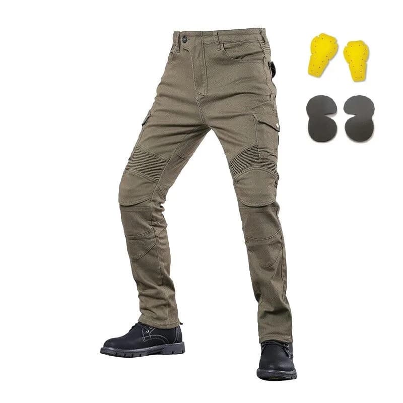NEW Moto Equipment For Men Motorcycle Pants Pantalon Motocross Belt Protective Gear Motorcycle Driver's License Test Motos Jeans