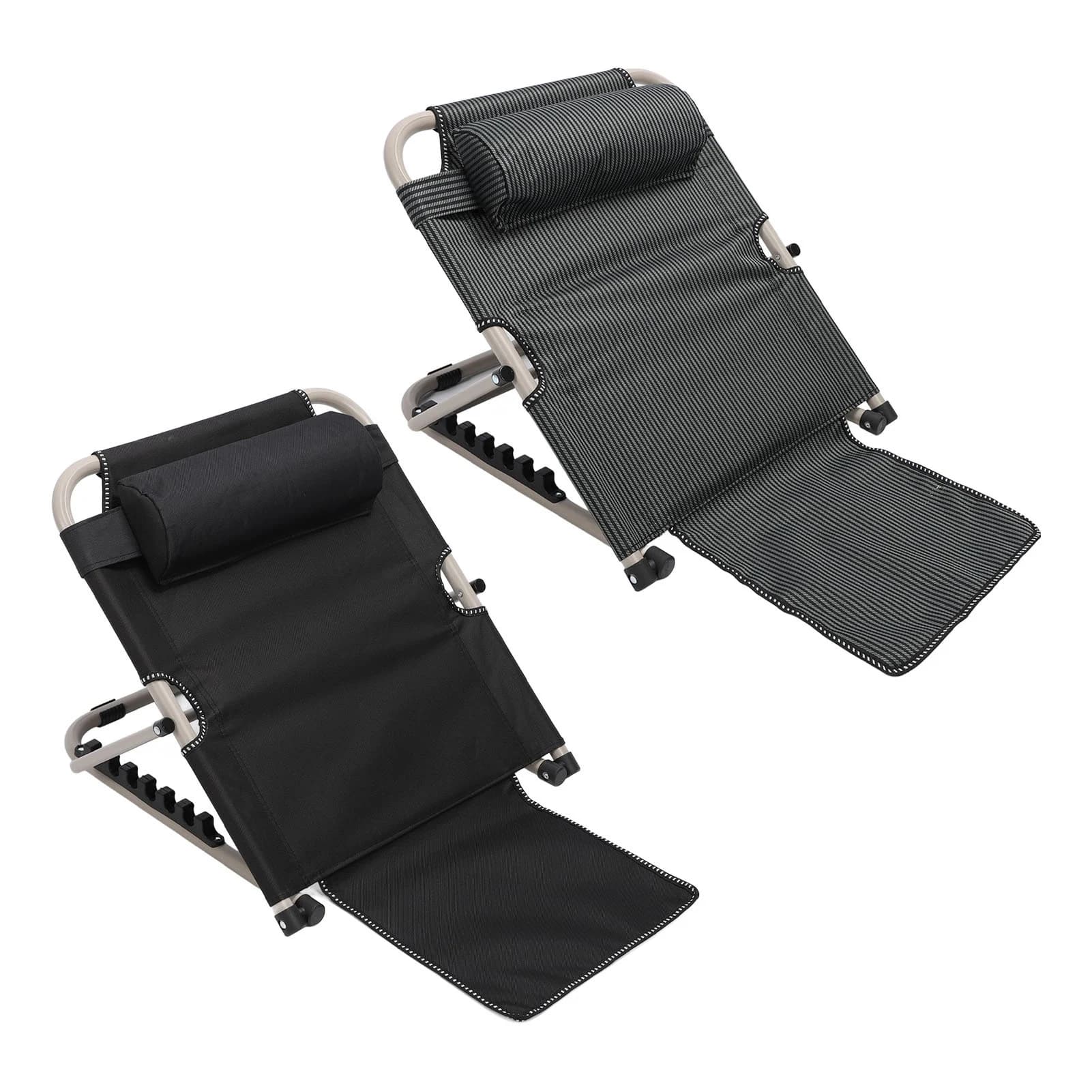 Lifting Bed Backrest Floor Chair Adjustable Portable Lifting Bed Backrest Floor Support Chair with Head Pillow for Neck Support