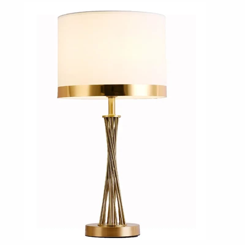 Soggiorno postmoderno semplice nordico, lampada da scrivania per la casa Calore americano, comodino leggero della camera da letto dello studio del portico di design di lusso