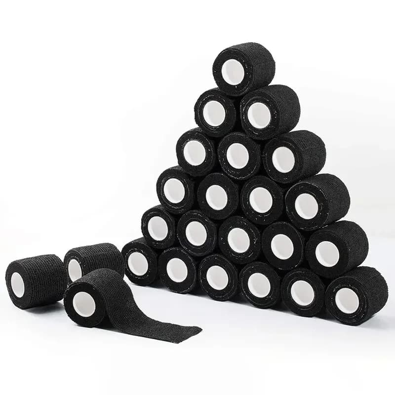 Bende per animali - Involucro di fissaggio autoadesivo, Nastro elastico impermeabile per animali domestici, strappabile a mano