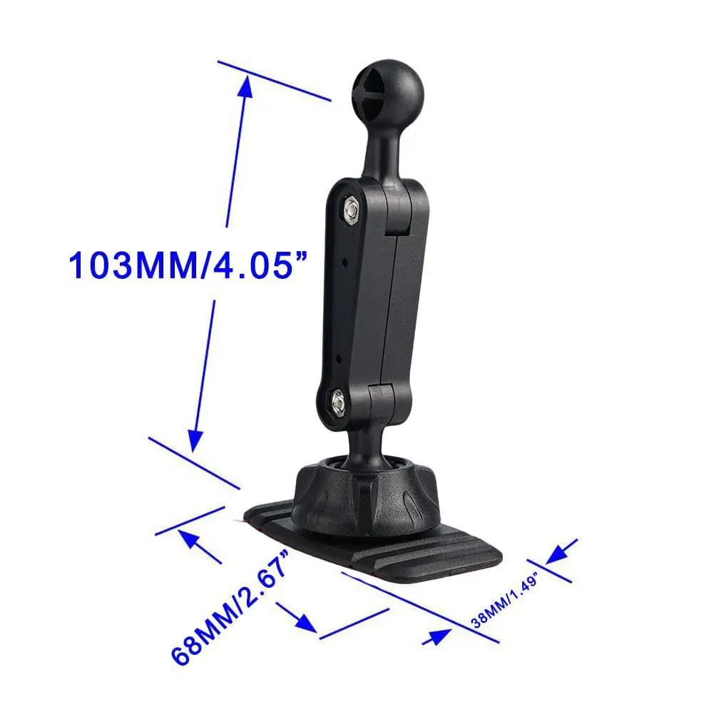 Supporto per telefono per auto Accessori Ventosa Supporto per telefono cellulare per auto Base con testa a sfera da 17 mm per parabrezza per auto Cruscotto Telefono Moun Q8Y5