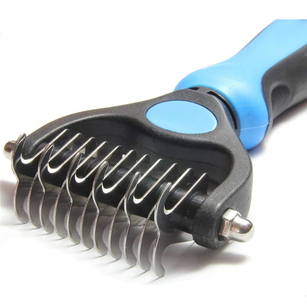 1Pcs Pet Knotting Comb Stainless Steel Double Sided Dog Comb S/L Pet Beauty Hair Removal Tools Cat/Dog Massage Cleaning Supplies