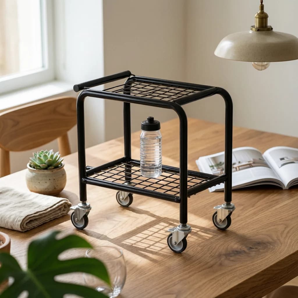 Tennis Ball Cart Large Capacity Tennis Cart with Wheels Ball Basket with Stand Wheeled Equipment Portable for Coaches