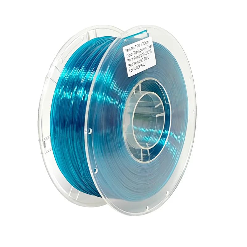 Filamento Elastico Morbido TPU 90A e 85A da 1kg per Stampante 3D, Materiale Plastico per Stampa 3D 1.75mm, Consumabili Elastici per Stampa 3D