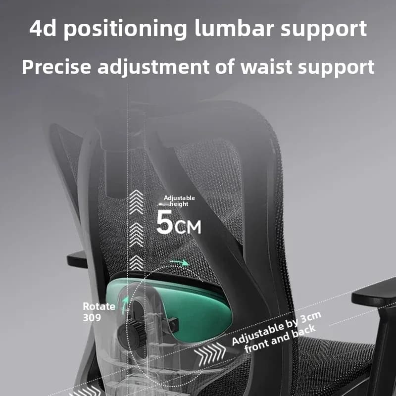Sedia da ufficio ergonomica Schienale poggiatesta in rete regolabile Cuscino rilassante Chaise Furniture Plaza Aliexpress Spagna Boss Chair