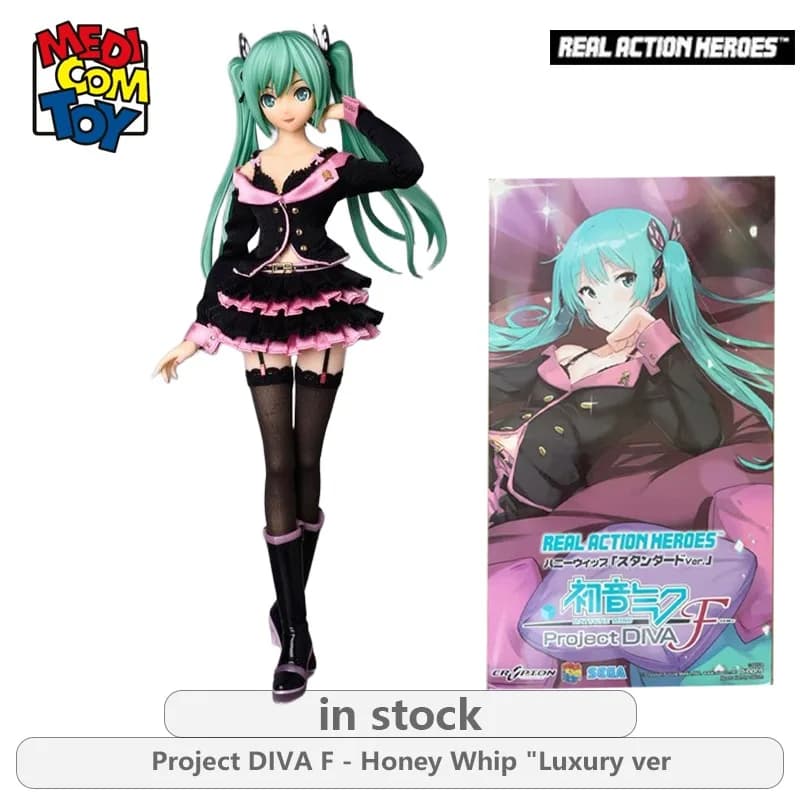 Medicom Toy Originale REALE ACTION HEROES Hatsune Future Series Progetto DIVA F- Honey Whip Australia Ver Action Figure Giocattoli di modello