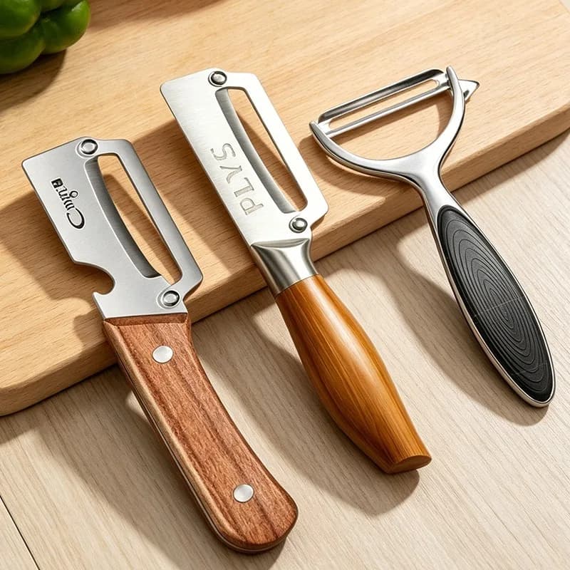 Multifunctional Peeler Kitchen Fruit Vegetable Peeler Stainless Steel Kitchen Special Peeler Bottle Opener Knife Easy to Clean
