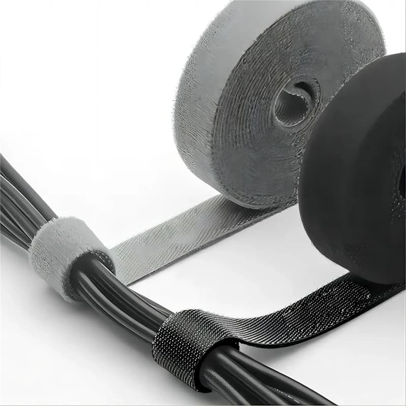 Fascette stringicavo con chiusura a strappo, organizer per cavi, protezione e gestione cavi USB, auricolari e mouse