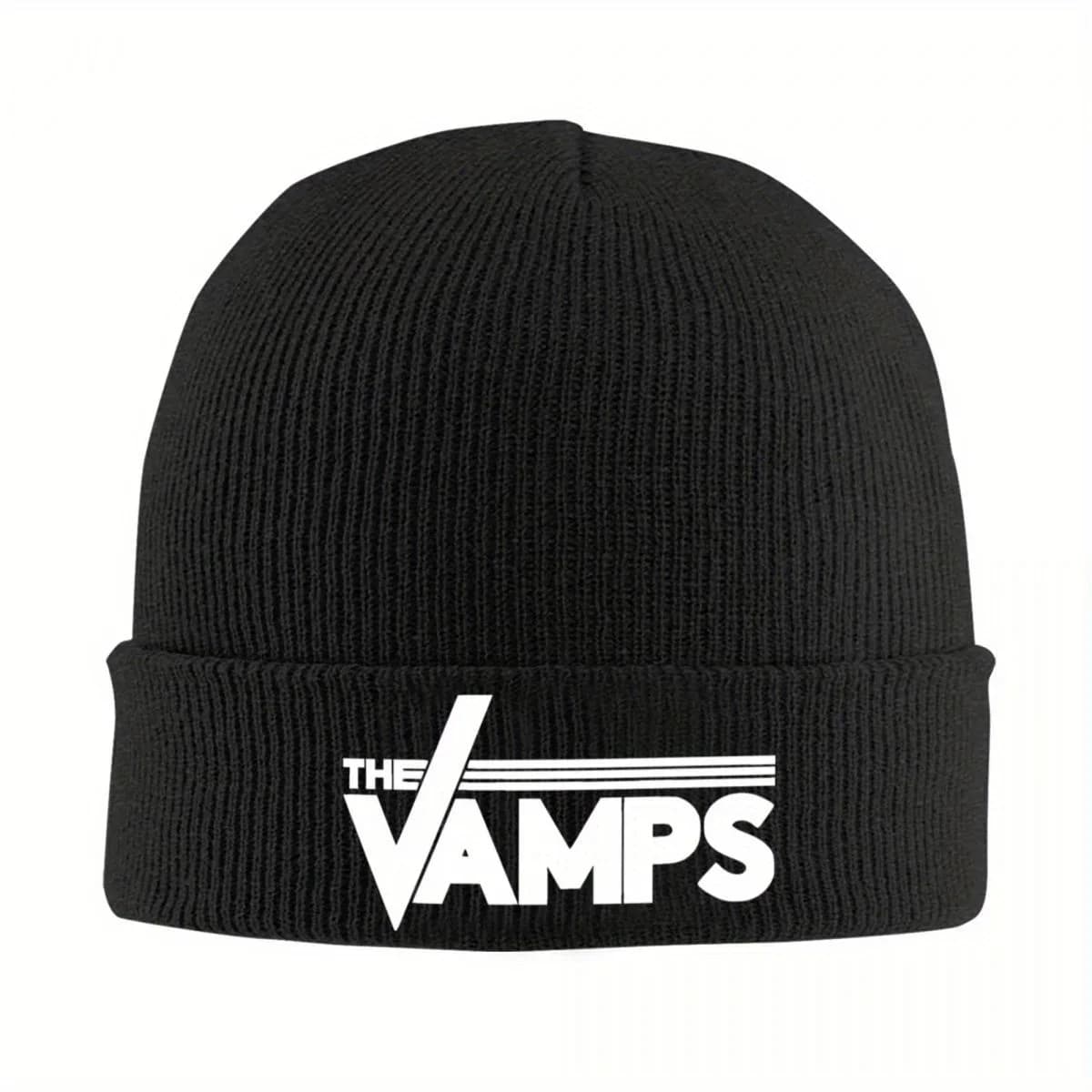 2026 The Vamps British Band Hat Autumn Winter Beanie Street Pop Rock Tour Cap Men Women Acrylic Knitted Caps