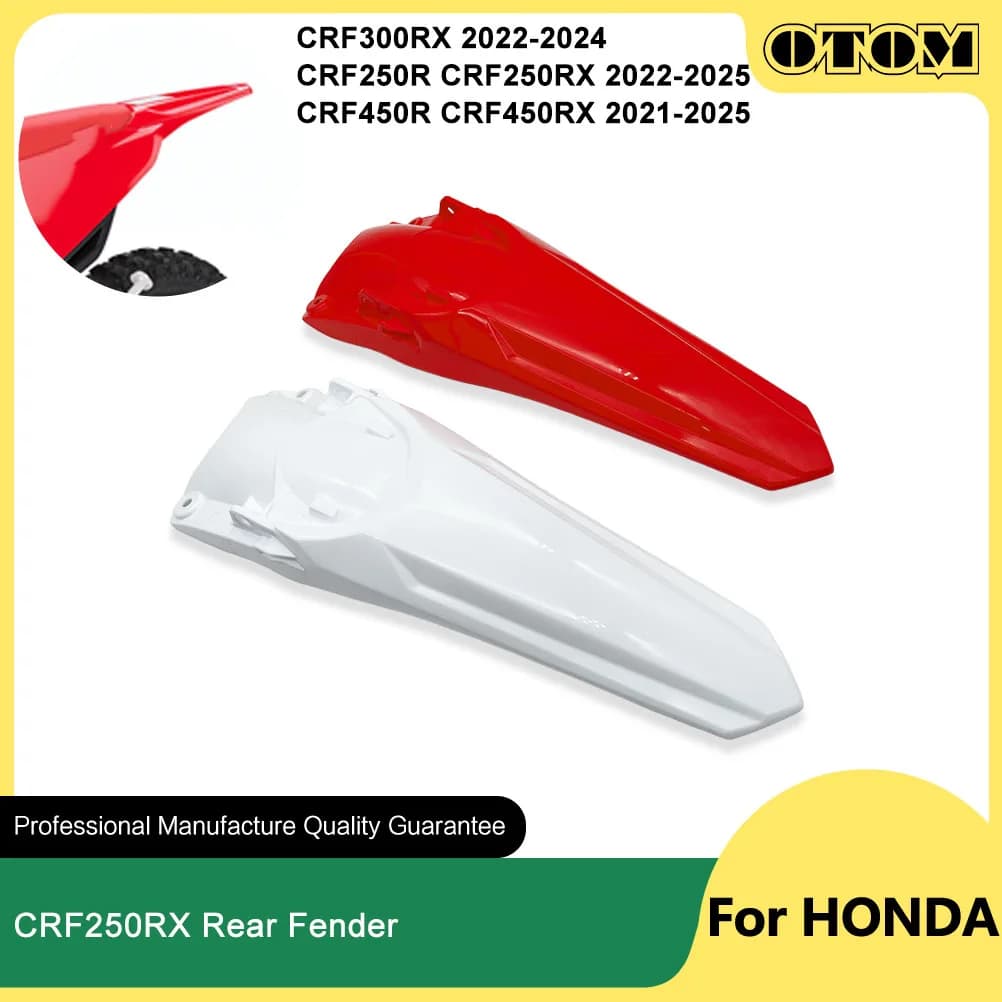 OTOM 2021-2025 Moto Parafango Posteriore Parafango Della Copertura Della Protezione Della Protezione Per HONDA CRF250R CRF250RX CRF300RX CRF450R CRF450RX Bici