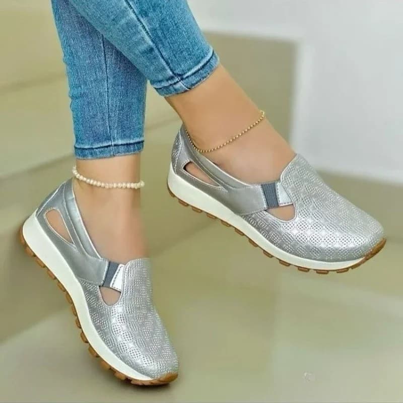 Mesh Women's Loafers Spring Summer Flat Casual Sneakers Comfortable Slip-on Women's Vulcanized Shoes Sneakers Zapatos De Mujer