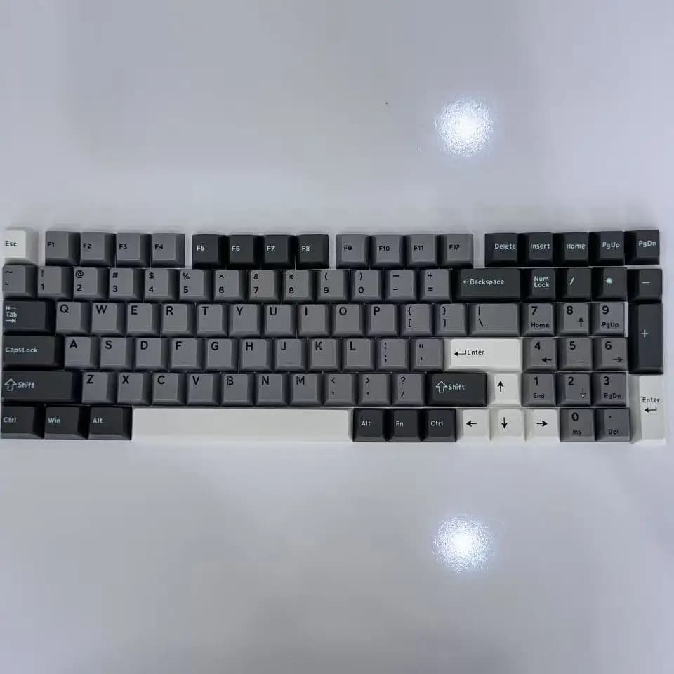 Multi-column design sense Original mechanical keyboard keycap PC/PBT two-color original height