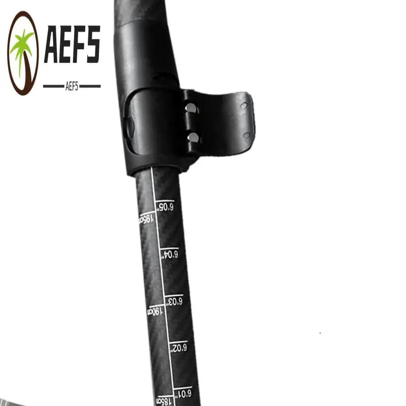 AEF5-Boats Kayak Fibbia regolabile Morsetto per albero della pagaia a sgancio rapido Accessori per kayak