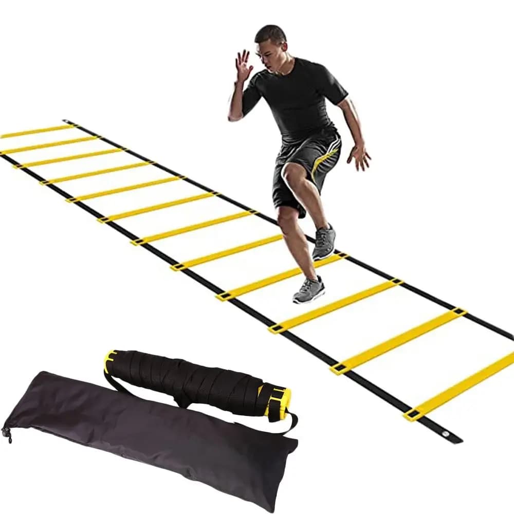 Fitness Exercise Equipment Football Salt Step Scale for Rope Training Scale for Calcium Speed Training Agile Scale for Football