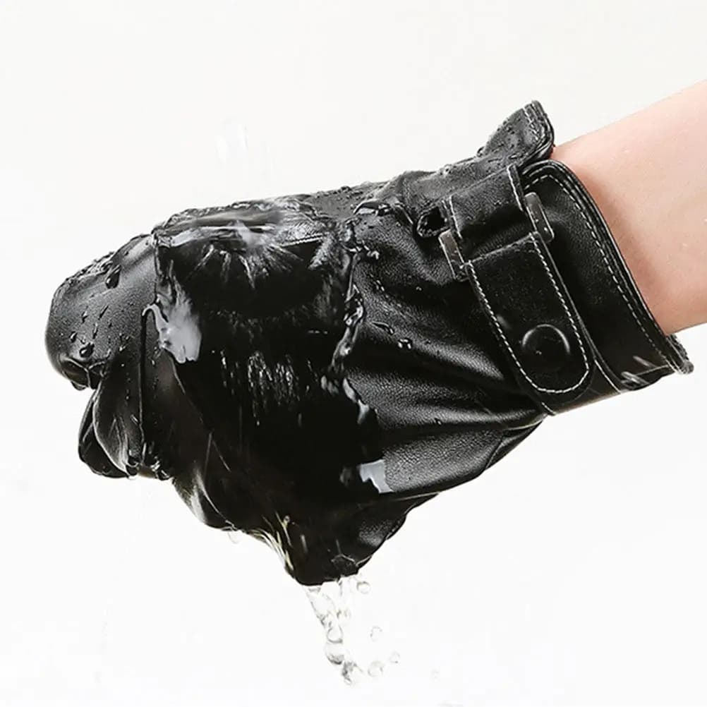 1Pair Touch Screen Riding Gloves Outdoor Multipurpose Cold Resistant Winter Warm Gloves for Cycling Hiking Snowboard