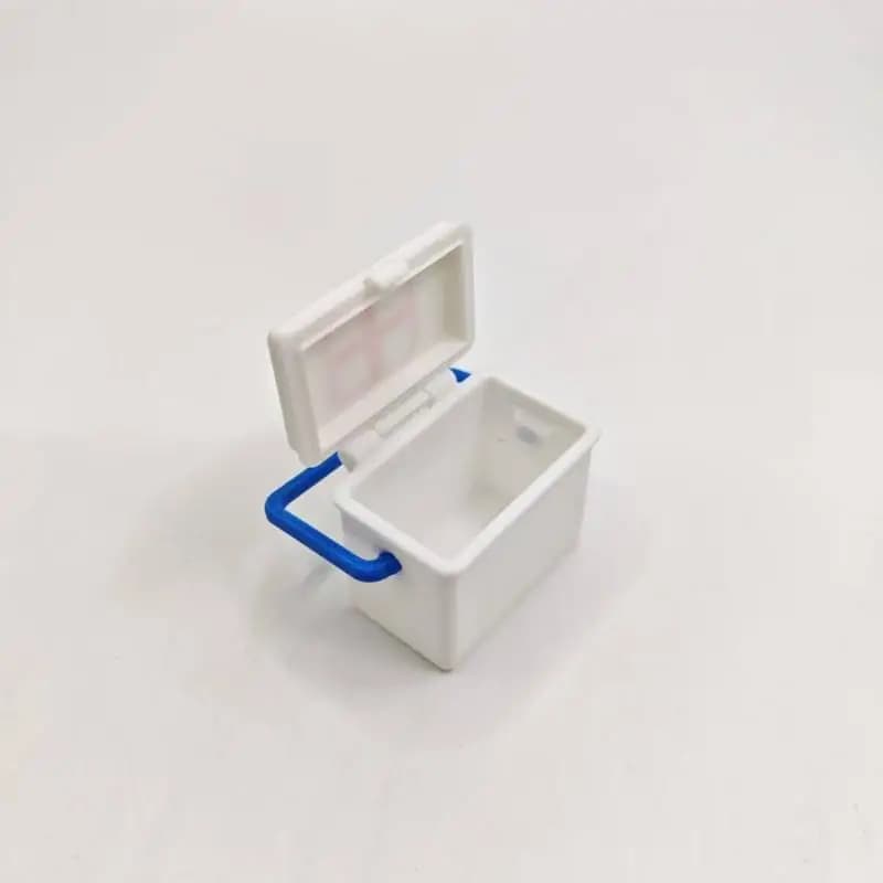 Miniature 1:12 First Aid Kit Model Doll Family House Simulation Medicine Kit Decorative Ornament