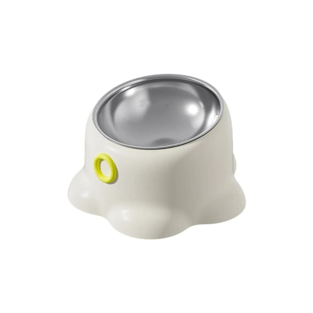 Anti-Slip Neck Protector Cat Bowls Elevated Design Anti-Tip Dog Food Bowl Tilted Mouth Anti-Knock Cat Water Bowl Pet Drinking