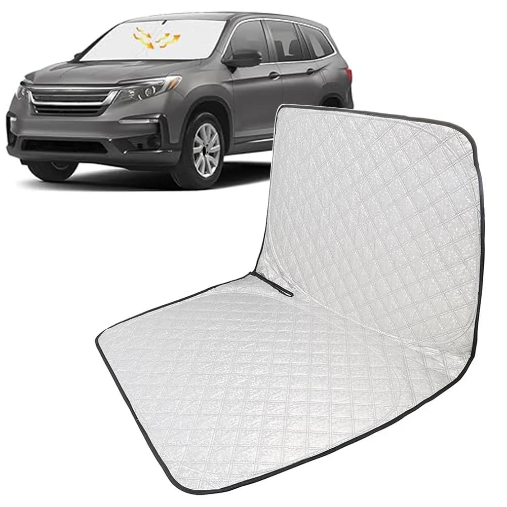 Car Foldable Front Windshield Sun Shade Visor Protector Custom For Honda Pilot 16-25 Wear Resistant