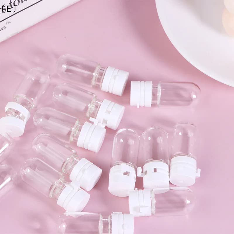 Shipping & Payment Wholesale Inquiry ▶ 2 ml transparent travel bottles for ostrich lotion, handheld dispenser with flacons for essence with flip-top avoidance