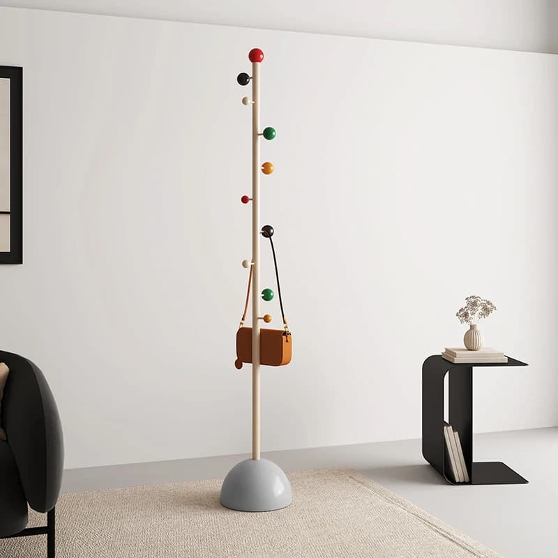 Floor-to-ceiling design clothes rack, bedroom, living room, colour, vertical clothes hangers for home use