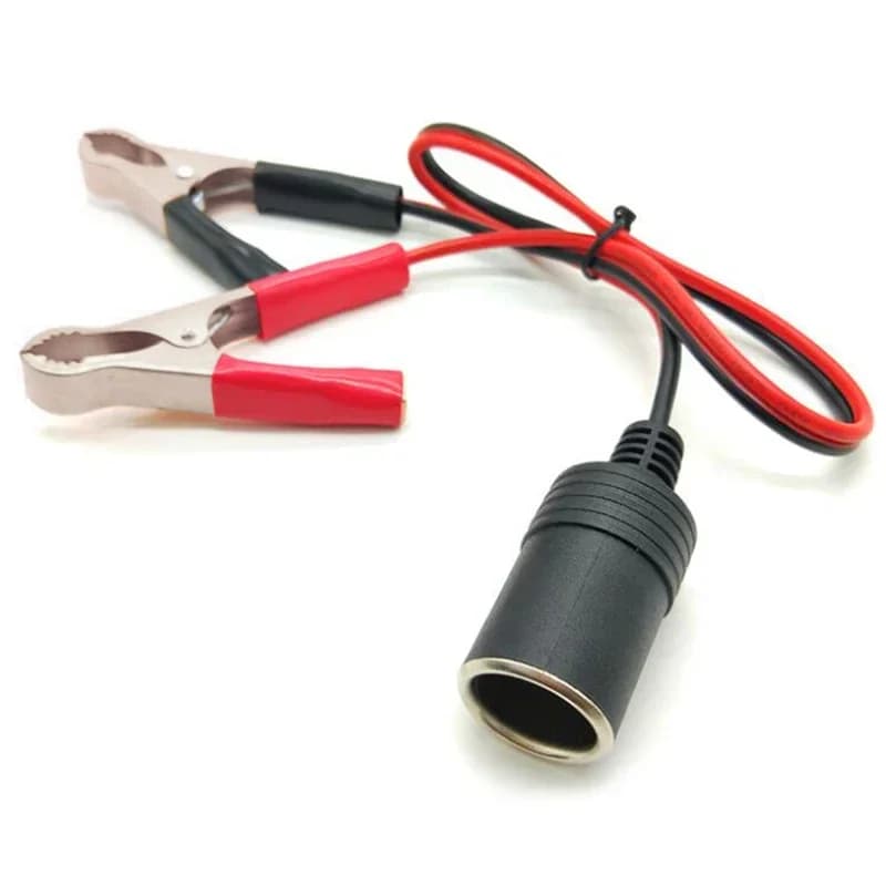 Seggiolino madre con clip Batteria per auto da 12 V Clip per presa accendisigari Adattatore in rame puro ad alta potenza per uso automobilistico