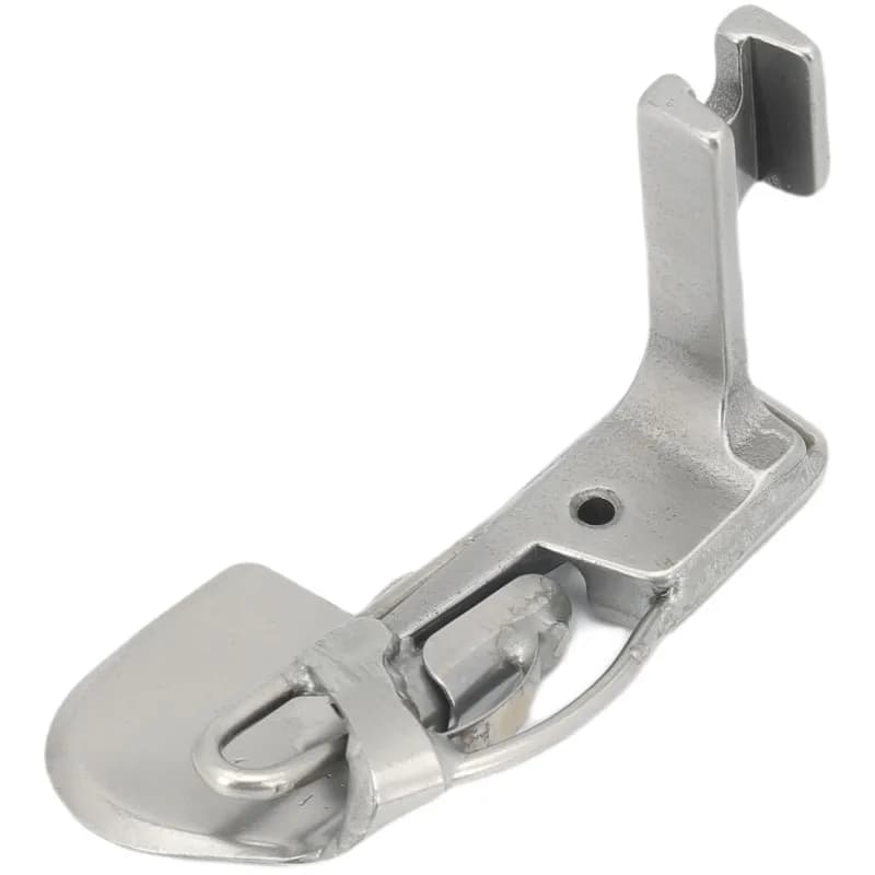Piedino pressore a molla per orlatura per macchina da cucire industriale 490359 per punto annodato a ago singolo, disponibile nelle misure 1/16, 1/8, 3/16, 1/4