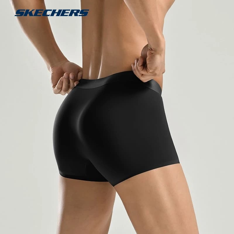 Skechers Boxer da Uomo 2026 NUOVI Slip Maschili Traspiranti Comodi Senza Cuciture Pantaloncini Boxer Sportivi Intimo Uomo