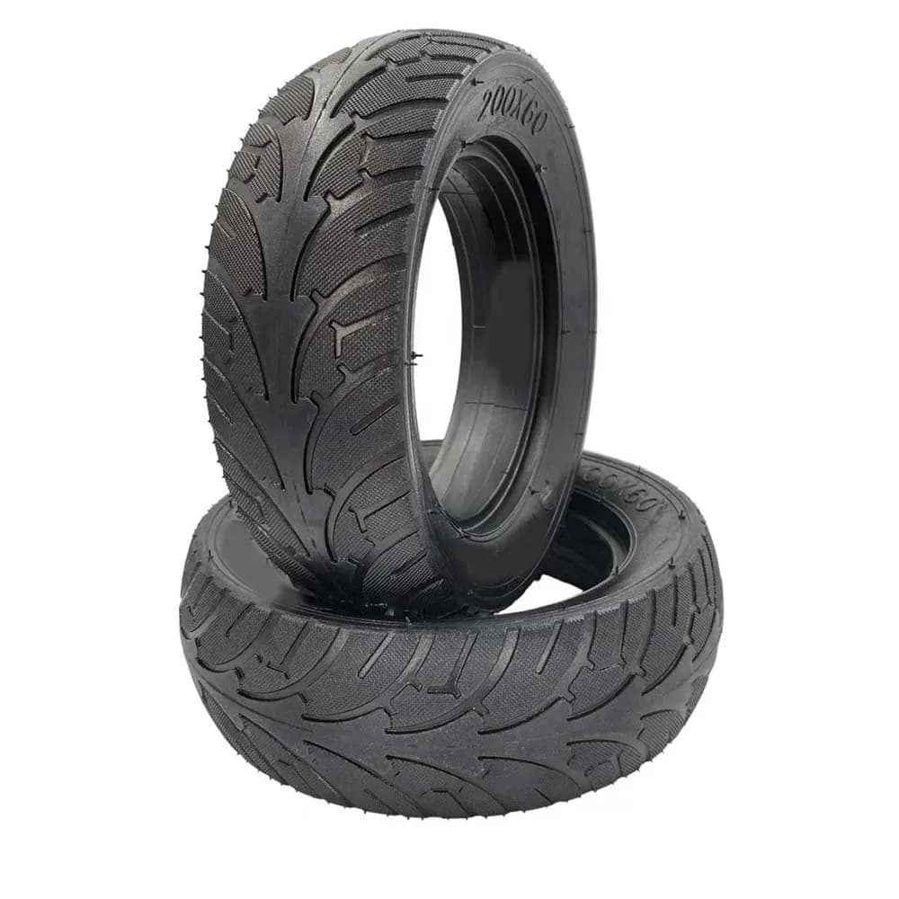 Pneumatico Solido da 8 Pollici 200x60 per Scooter Elettrico per Adulti, Ruota di Ricambio per Motore Brushless, per una Guida Stabile
