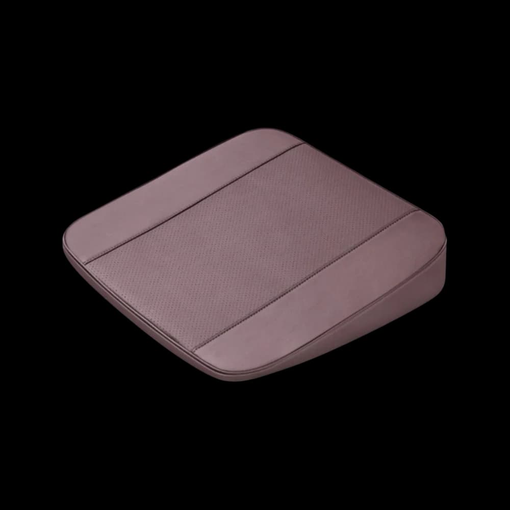Cuscino per Sedile Auto Ergonomico per Migliorare la Visione di Guida, Cuscino per Sedia da Ufficio, Imbottitura Traspirante Spessa a Cuneo per Seduta