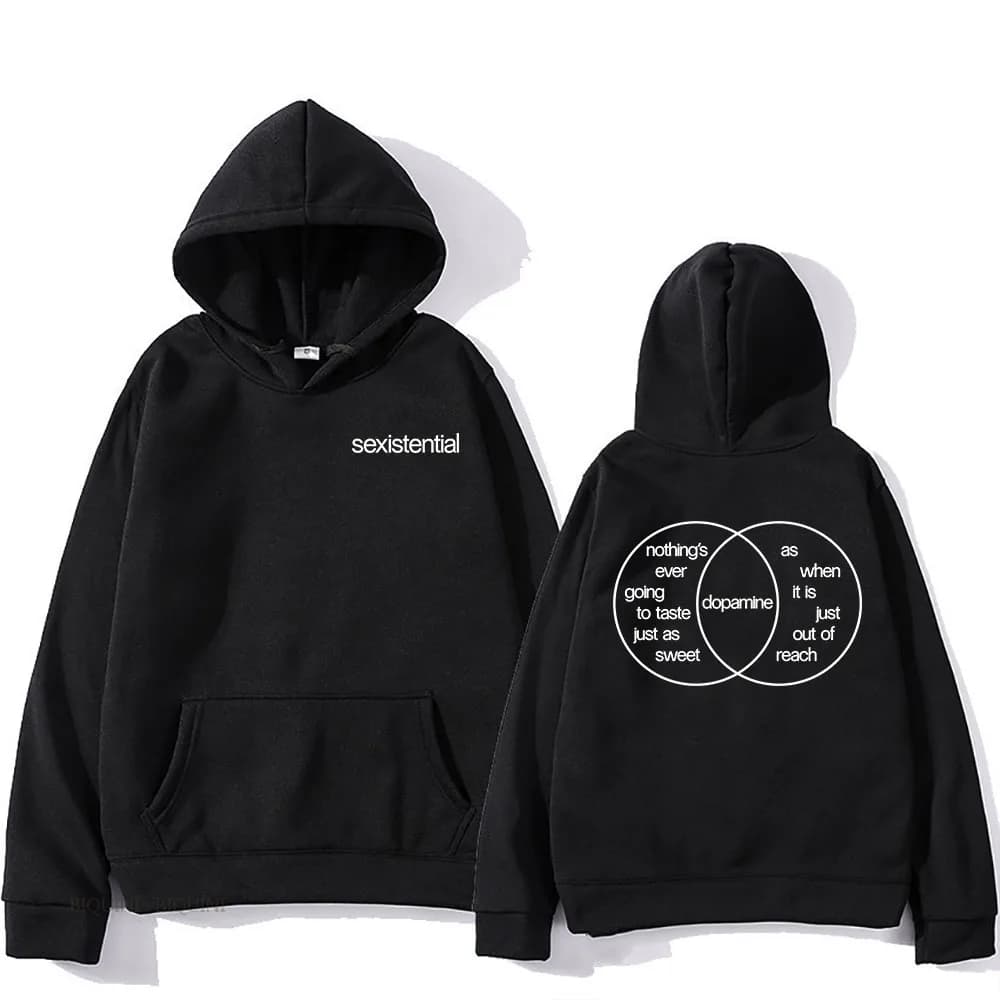 Album Sexistential Hoodies Singer Robyn Fashion Loose Sweatshirt Long Sleeve Fleece Hooded Pullovers Men Women Clothing Merch