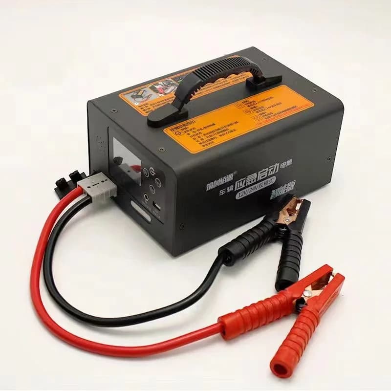 Batteria da 63000 mAh Batteria da 12 V 24 V portatile per attrezzi di emergenza Batteria per avviamento di emergenza per camion
