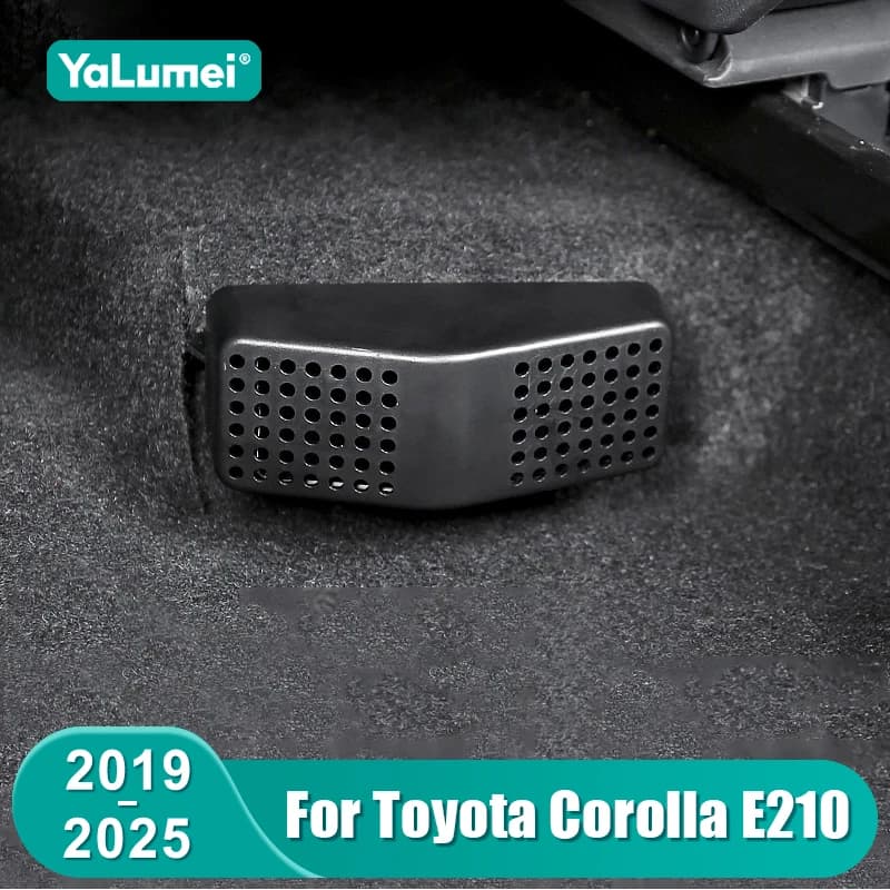 Per Toyota Corolla E210 2019 2020 2021 2022 2023 2024 2025 Ibrido Auto Sedile Posteriore Sotto Air Vent Condotto Presa di Copertura Accessori