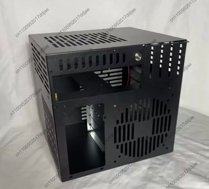 Nas-n5 chassis, five 3.5 hard drives, matx motherboard, atx power supply, for home mini storage server