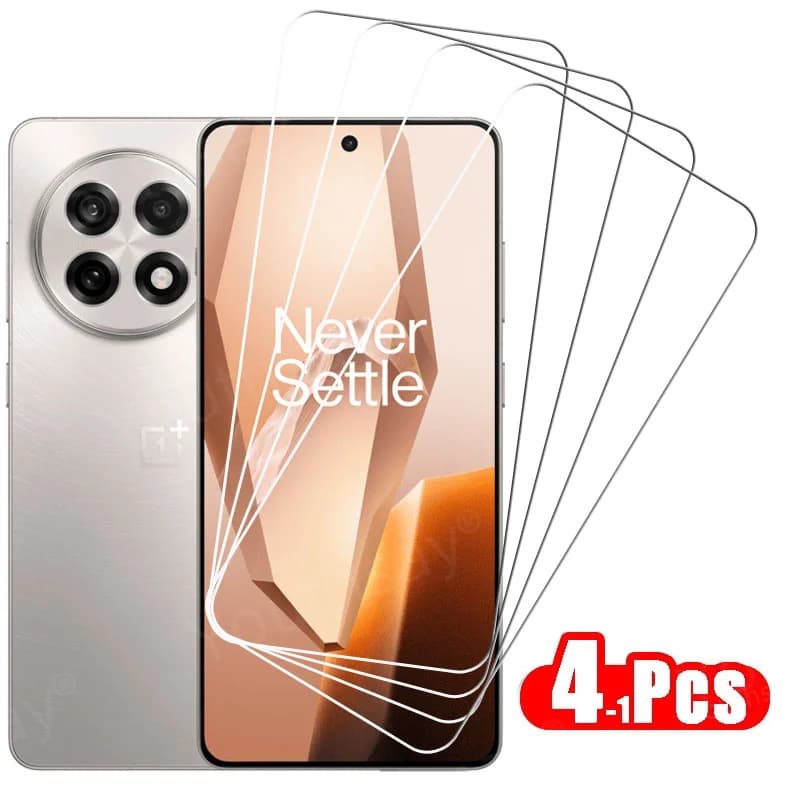 Vetro completamente trasparente per Oneplus 13R Vetro temperato per Oneplus 13R Protezione schermo HD Pellicola protettiva per telefono Oneplus 13R