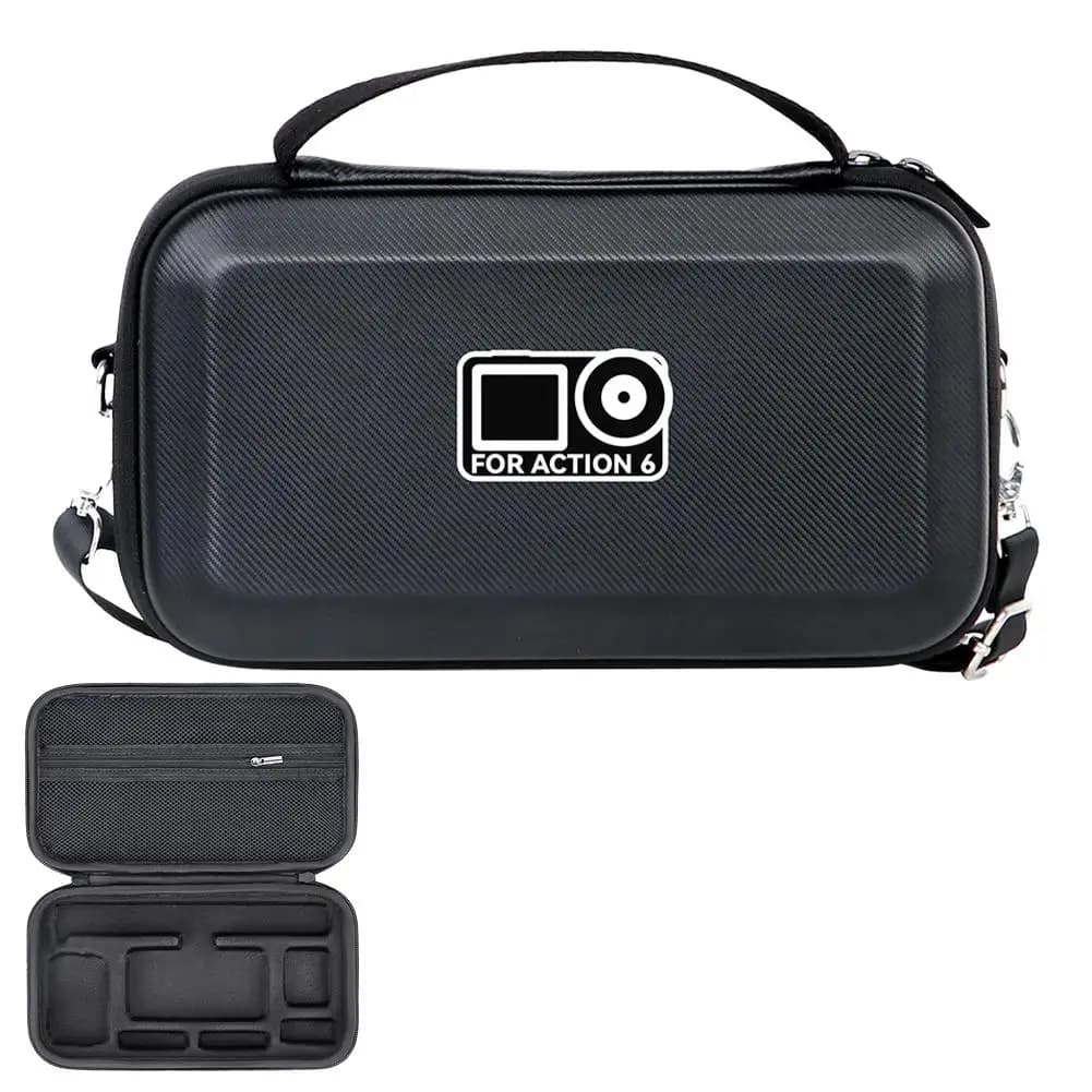Borsa per DJI Osmo Action 6, Borsa a Tracolla Portatile per Fotocamera Sportiva, Custodia da Viaggio Antiurto per DJI R8s0