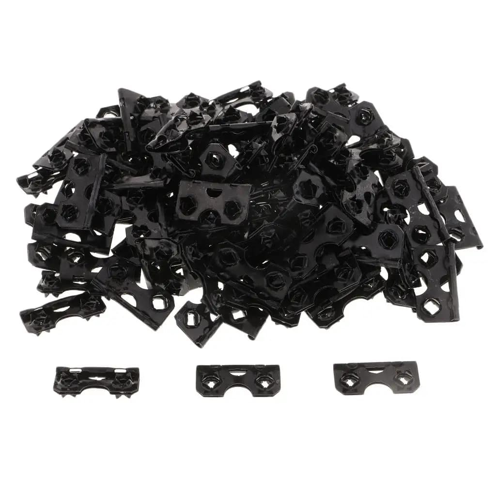 100pcs Fix Picture Photo Frame Back Board Support Stand Leg Feet Hinges Barbed Hinge DIY Framing Supplies Fasteners