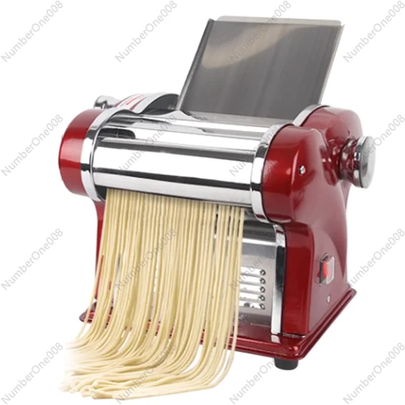 Macchina Automatica Commerciale per Noodle e Ravioli, Pressa per Pasta in Acciaio Inox 220V, Macchina Multifunzione