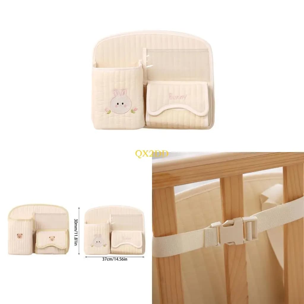 QX2D Borsa portaoggetti migliorata Pratica borsa portaoggetti Soluzione semplice efficiente per riporre il passeggino per il